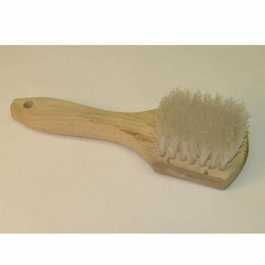 Brushes * | Hi-Tech Industries Wood Handle Nylon Brush