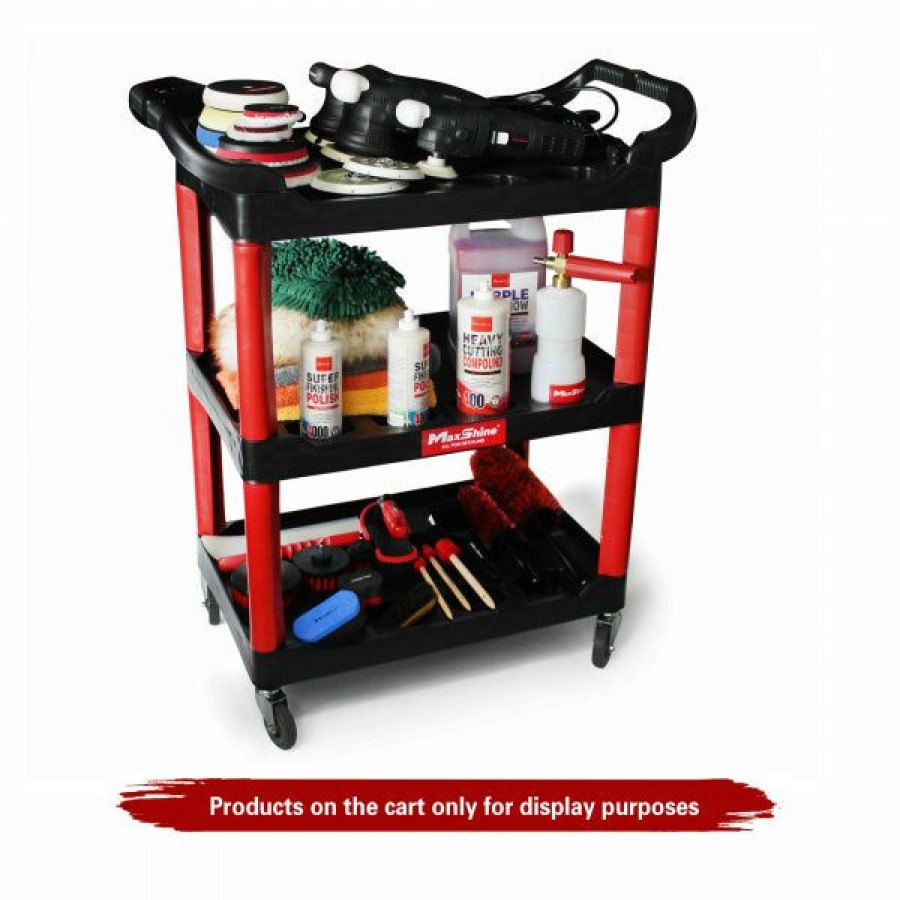 Accessories * | Maxshine Detailing Maxshine Utility Universal Detailing Cart