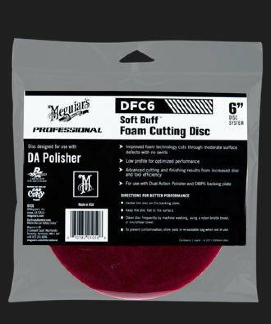 Buffing Pads * | Meguiar'S Dfc6 Soft Buff Da Foam Cutting Disc 6