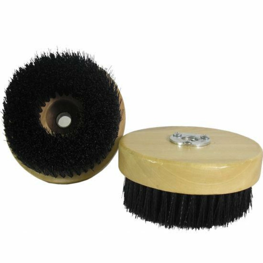 Brushes * | Hi-Tech Industries 5 Direct Mount Wood Block Rotary Brush