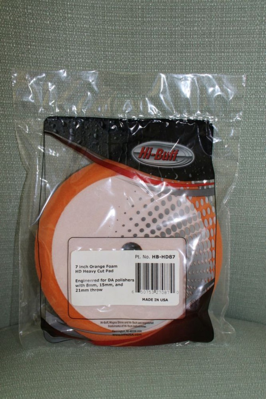 Buffing Pads * | Hi-Tech Industries Hi-Tech Hd Org Heavy Cut Foam Pad-7