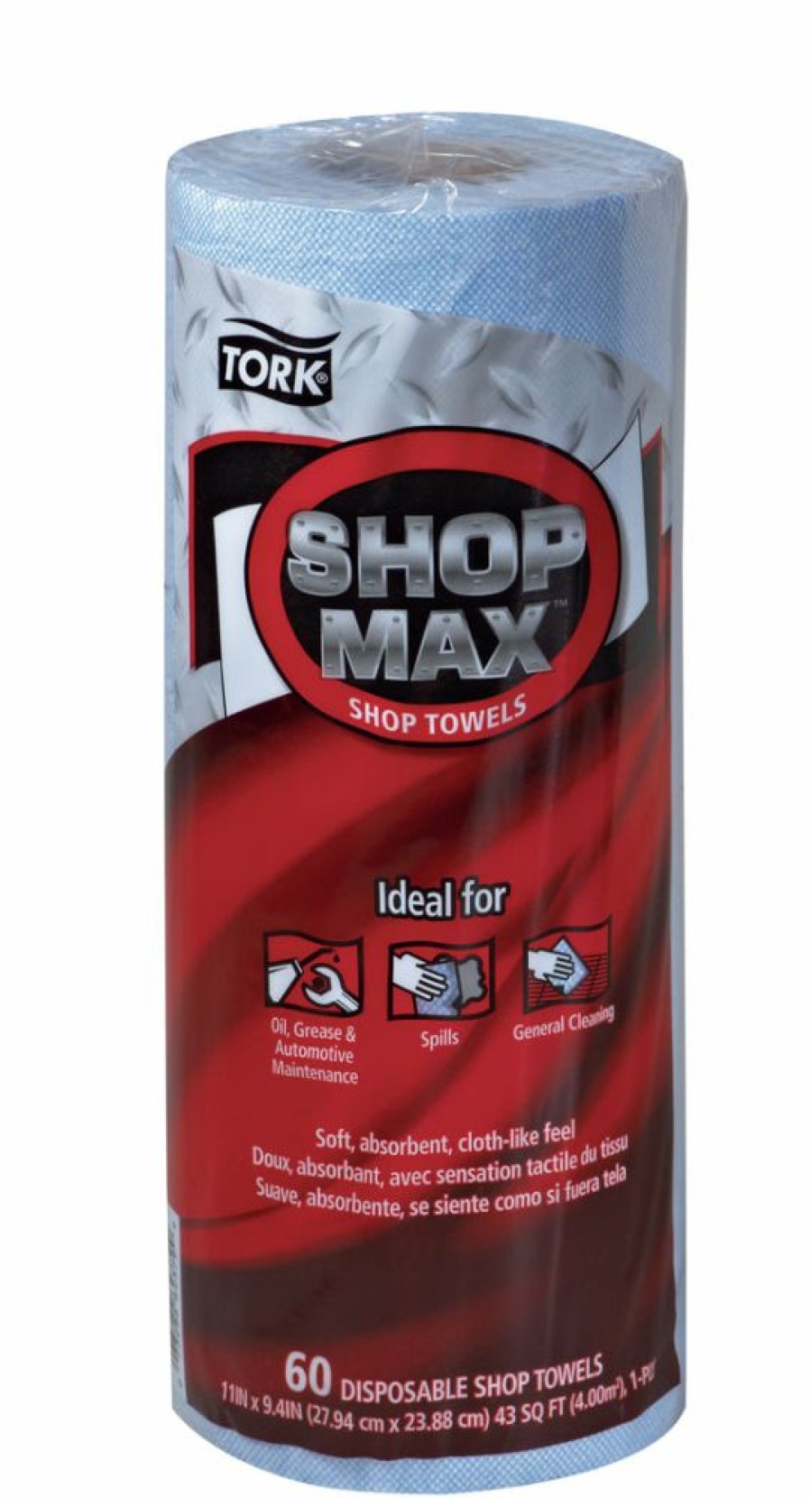 Towels & Microfibers * | Towels & Microfibers Tork Shopmax Wiper 450, Roll Towel