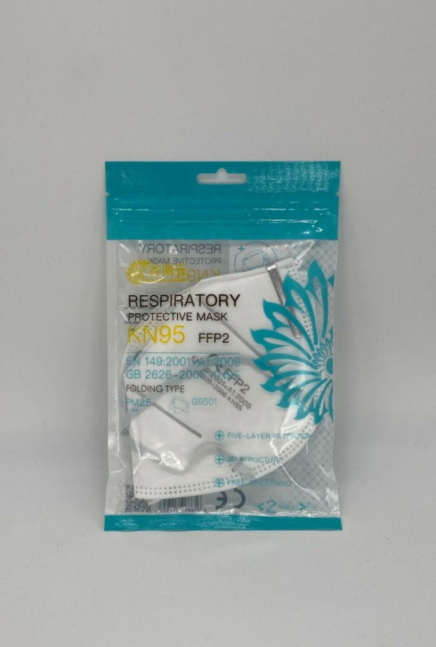 Accessories * | Carolina Detail Supply Kn95 Resporatory Protective Mask, 2Pc/Bag