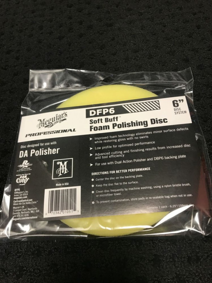 Polish & Glazes * | Meguiar'S Soft Buff Da Foam Polishing Disc