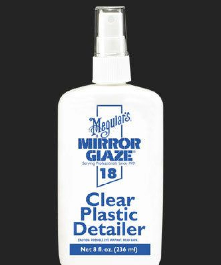 Polish & Glazes * | Meguiar'S M18 Mirror Glaze Clear Plastic Detailer, 8 Oz