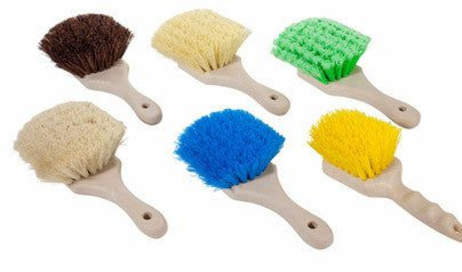 Brushes * | Magnolia Brush Magnolia Short Handle Super Soft Fender/Utility Brush-Green