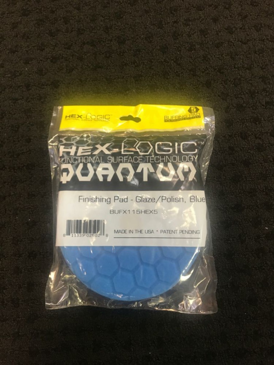 Buffing Pads * | Hex-Logic Finishing Pad, Blue