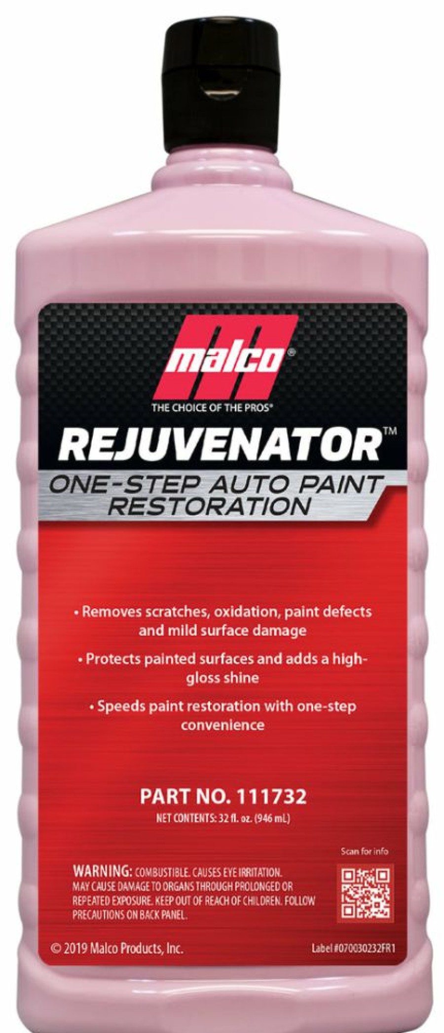 Polish & Glazes * | Malco Products Malco Rejuvenator One-Step Auto Paint Restoration