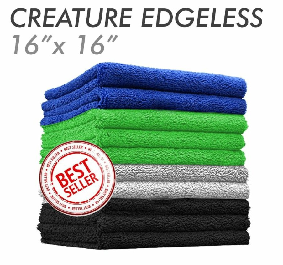 Towels & Microfibers * | The Rag Company Trc: The Creature Edgelss 70/30 Plush Dual Pile Microfiber Towel