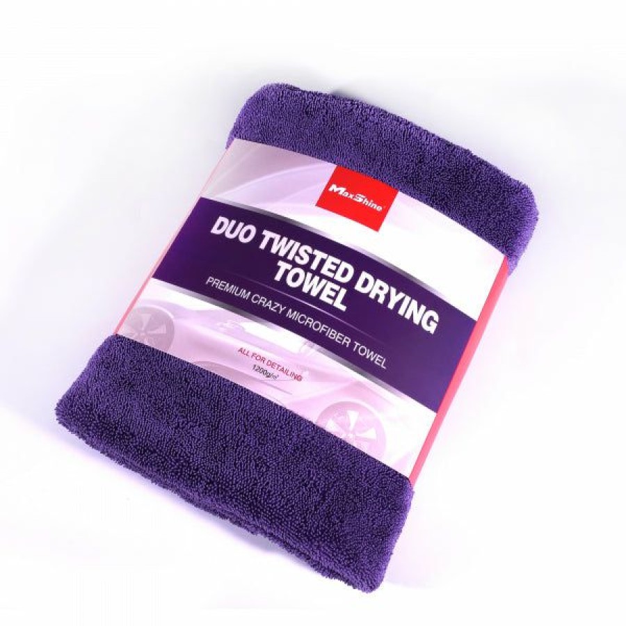 Towels & Microfibers * | Maxshine Detailing Maxshine 1200Gsm Duo Twisted Loop Drying Towel