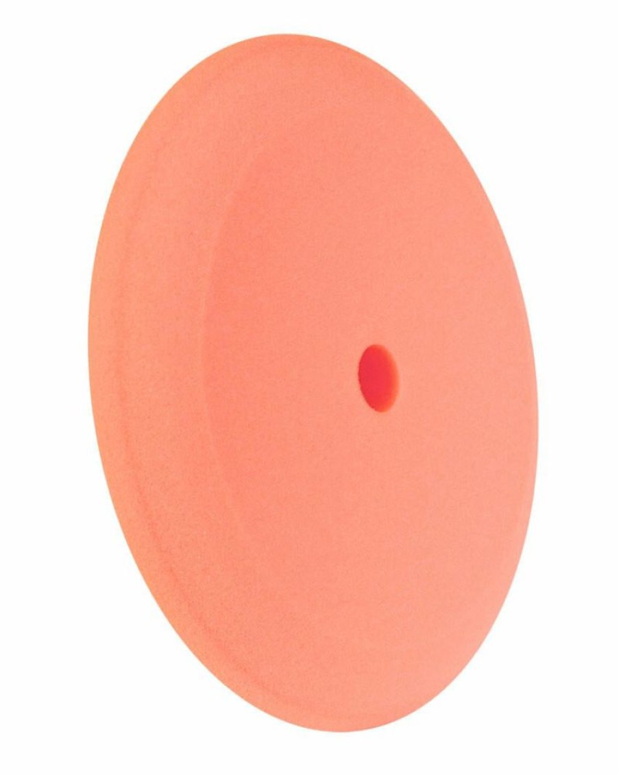 Buffing Pads * | Buff And Shine European Contour Foam Orange Light Compound Pad