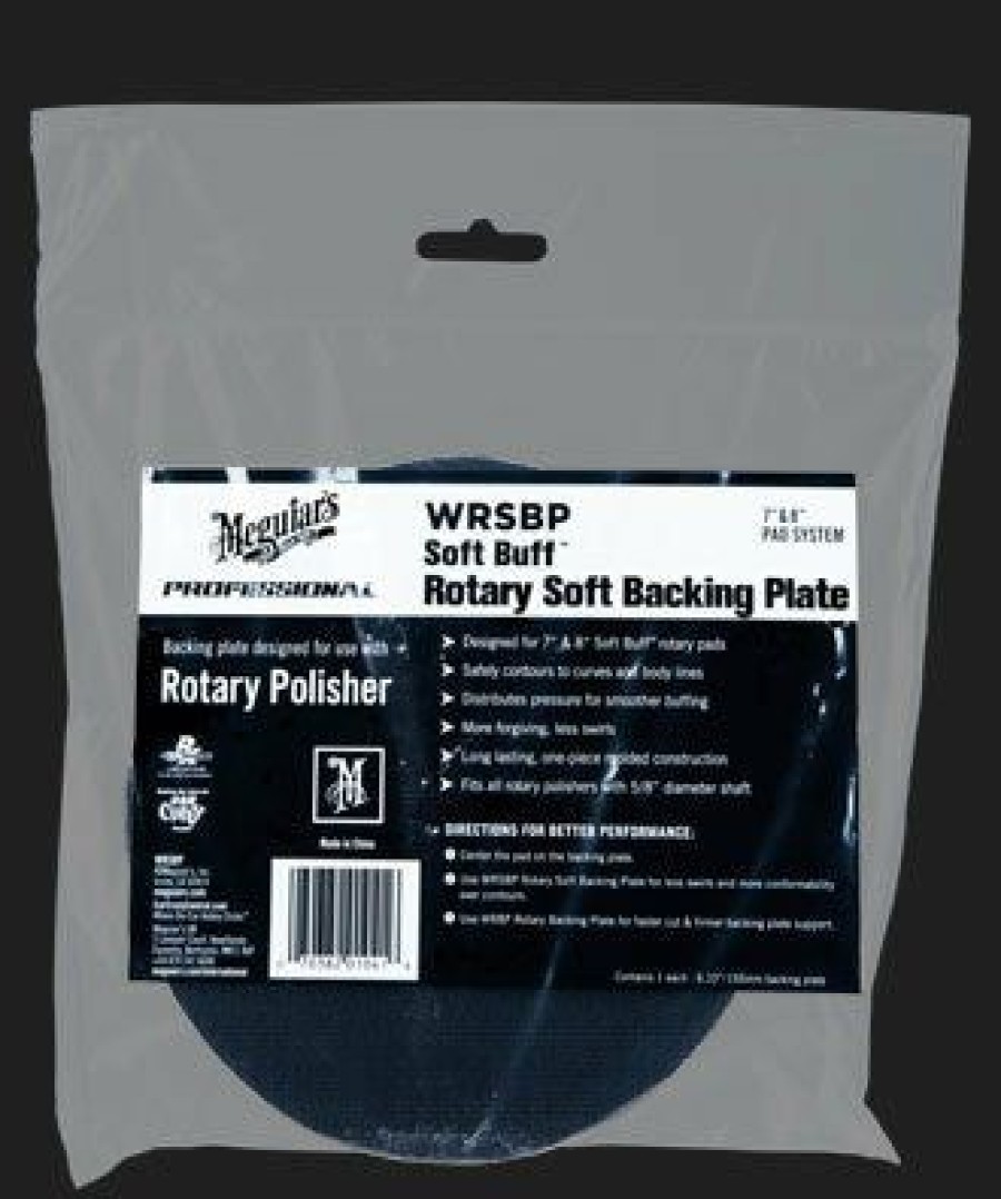 Buffing Pads * | Meguiar'S Wrsbp Rotary Soft Backing Plate