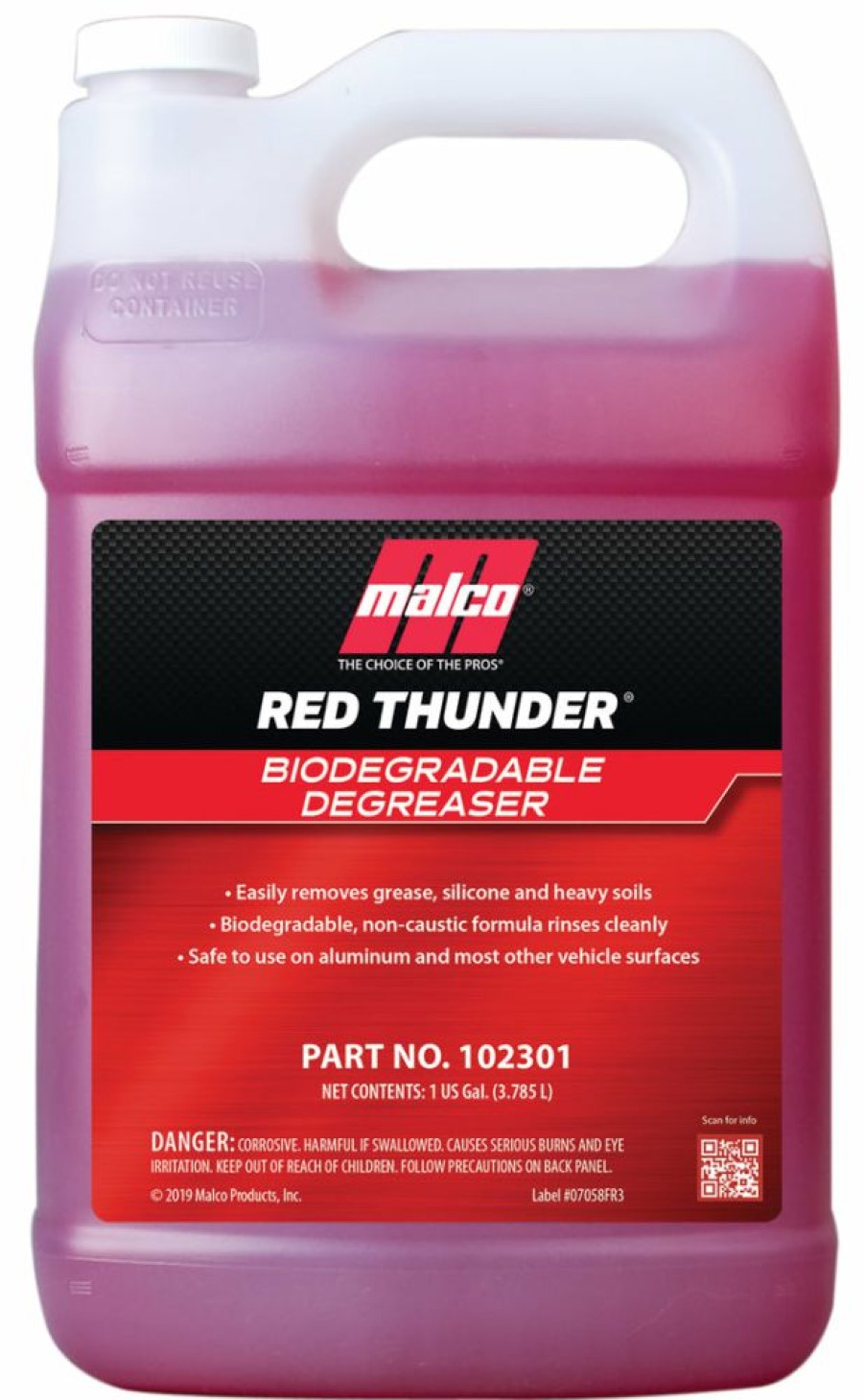 Cleaners & Degreasers * | Malco Products Malco Red Thunder Biodegradable Degreaser