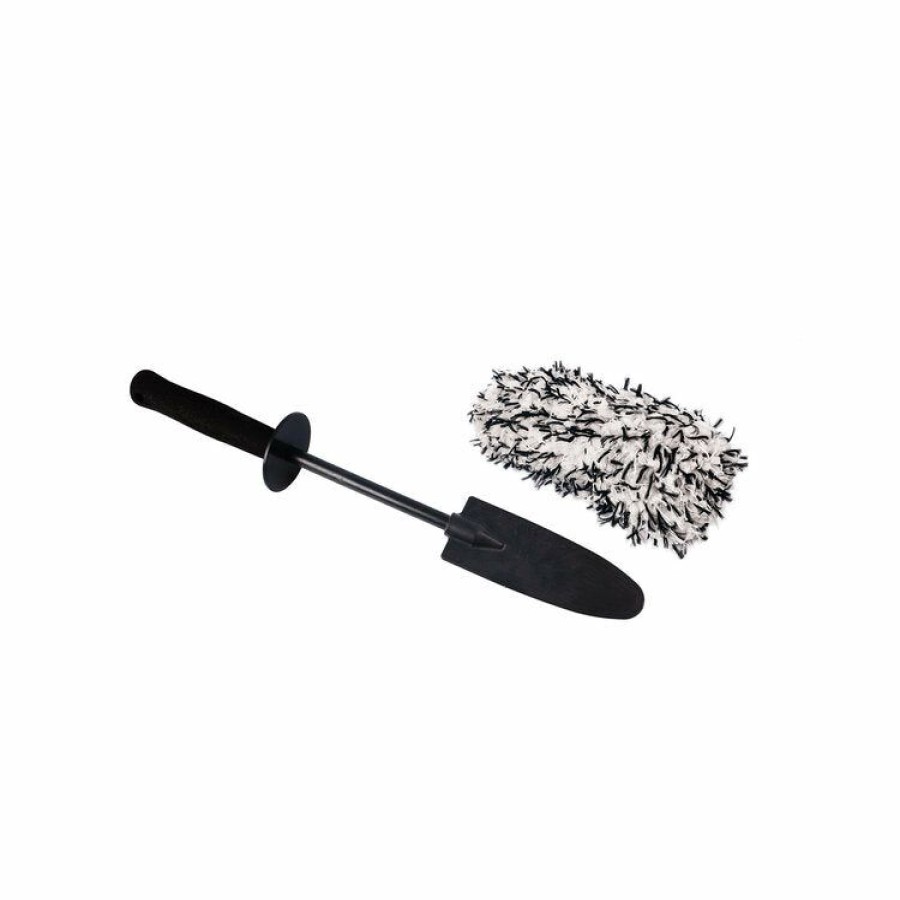 Brushes * | Maxshine Detailing Maxshine Microfiber Wheel Brush With Replaceable Brush Cover