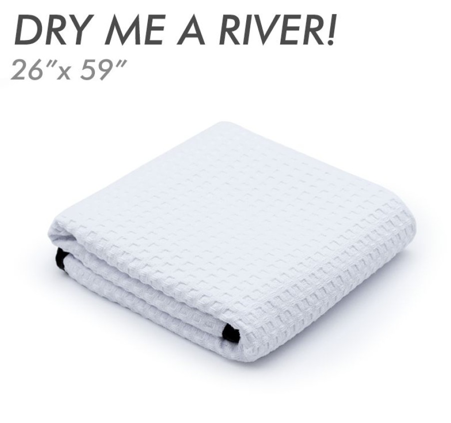 Towels & Microfibers * | The Rag Company Trc: Dry Me A River: Waffle Weave Towel