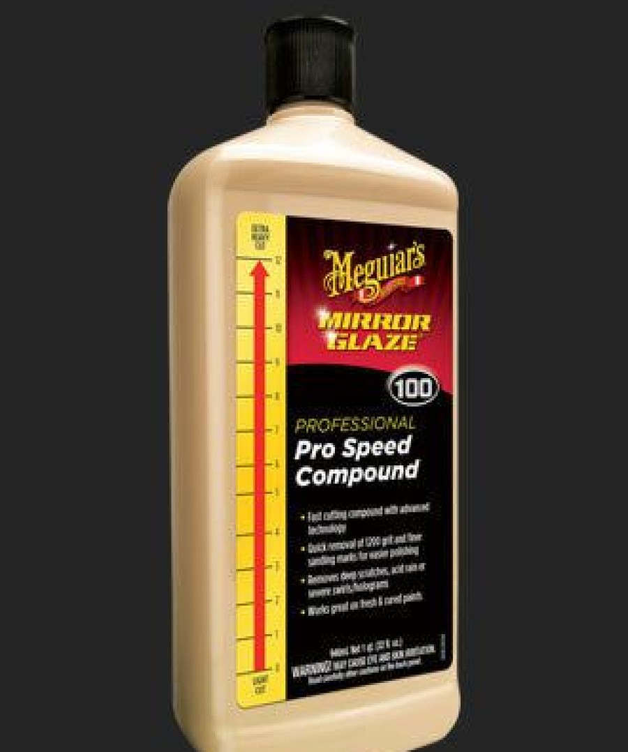 Polish & Glazes * | Meguiar'S M100 Mirror Glaze Pro Speed Compound-32Oz.