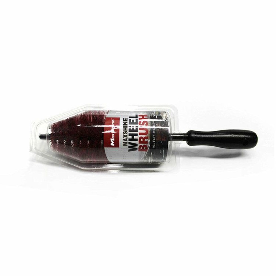 Brushes * | Maxshine Detailing Maxshine Pp Handle Car Wheel And Rim Brush