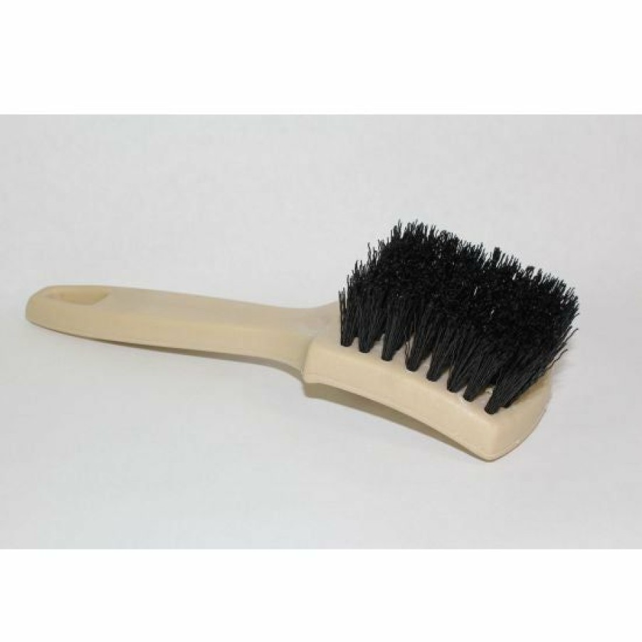 Brushes * | Hi-Tech Industries Nylon Whitewall Bristle Brush