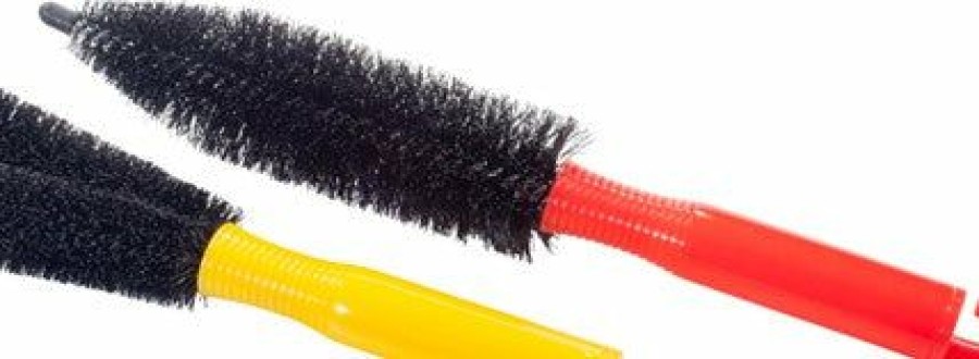 Brushes * | Magnolia Brush Brushes Magnolia Black Poly Spoke Brush