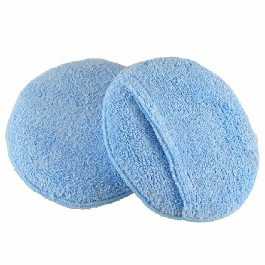 Accessories * | Hi-Tech Industries Round Microfiber Pocket Wax Applicator